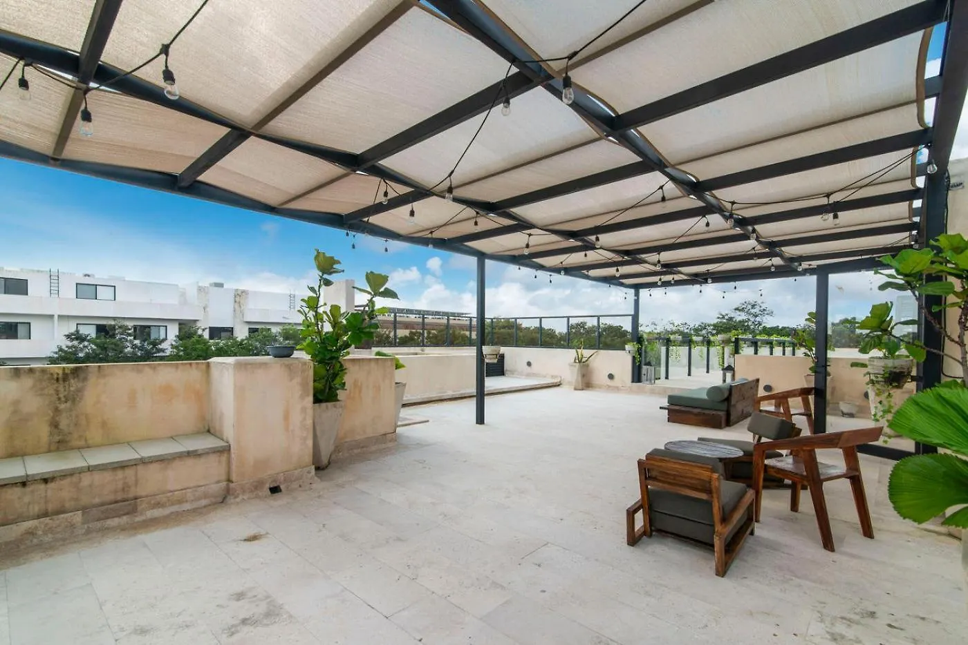 아파트 Boho Retreat, Pool, Terrace, Close To The Beach 툴룸